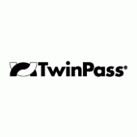 Twin Pass logo vector logo