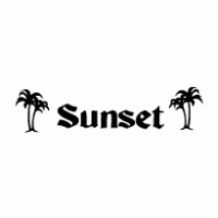 Sunset logo vector logo
