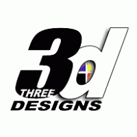 3D Designs logo vector logo