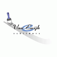 Van Ewijk schilders logo vector logo