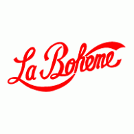 La Boheme on Broadway logo vector logo