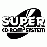 Super CD-ROM System logo vector logo