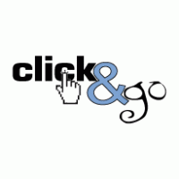 click&go logo vector logo