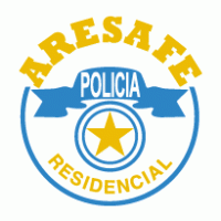 Aresafe Policia logo vector logo