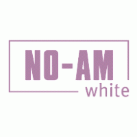 No-Am White logo vector logo