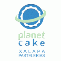 Planet Cake logo vector logo