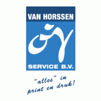 Van Horssen OJ Service logo vector logo