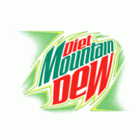 DIET MOUNTAIN DEW logo vector logo