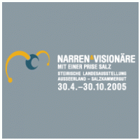 Narren & Visionäre Mit einer Prise Salz Steirische Landesausstellung Ausseerland Salzkammergut logo vector logo