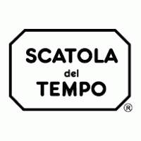 Scatola del tempo logo vector logo