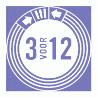3voor12 logo vector logo