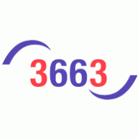 3663 logo vector logo