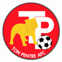 Ton Pentre AFC logo vector logo