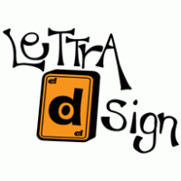 Lettra D.Sign Inc logo vector logo