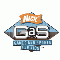 Nick GaS Games and Sports for Kids logo vector logo