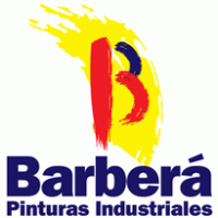 barbera pinturas logo vector logo