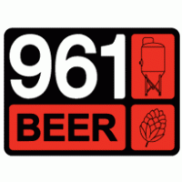 961 BEER logo vector logo