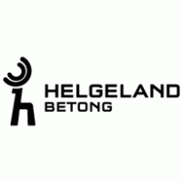 Helgeland Betong vertical logo vector logo
