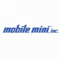 Mobile mini logo vector logo