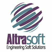 AltraSoft logo vector logo