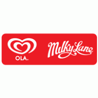 Ola – Milky Line logo vector logo