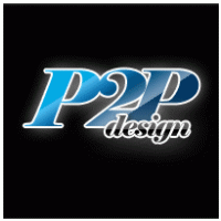 P2P design logo vector logo