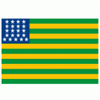 Primeira bandeira republicana do Brasil logo vector logo