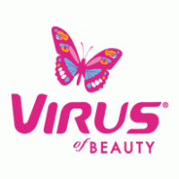 Virus of Beauty logo vector logo