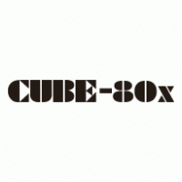 Cube-80X logo vector logo