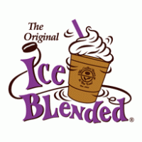 Ice Blended® Drink Logo logo vector logo