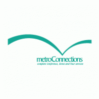 metroConnections logo vector logo