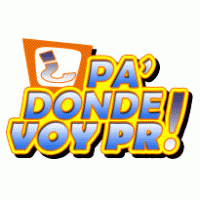 Pa’ Donde Voy PR logo vector logo