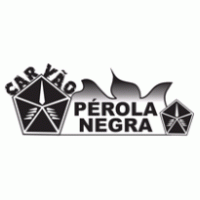 Carvão Pérola Negra logo vector logo