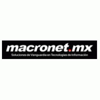 Macronet logo vector logo