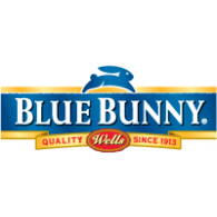Blue Bunny logo vector logo