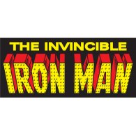 Iron Man vintage logo logo vector logo