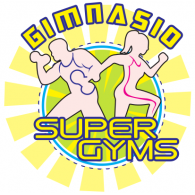 Super Gyms logo vector logo