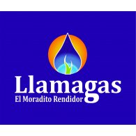 Llamagas logo vector logo