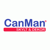 CanMan Skylt & Dekor logo vector logo