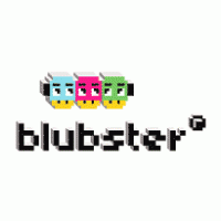 Blubster logo vector logo