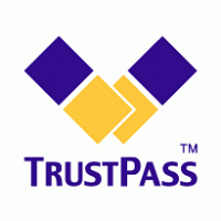 TrustPass logo vector logo