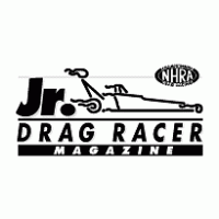 Jr. Drag Racer logo vector logo