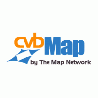 CVB Map logo vector logo