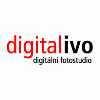 digital ivo logo vector logo