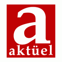 Aktuel logo vector logo