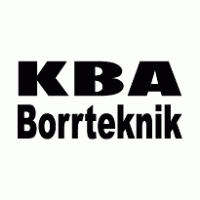 KBA Borrteknik logo vector logo