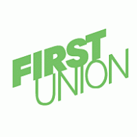 First Union logo vector logo