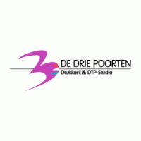 De Drie Poorten logo vector logo