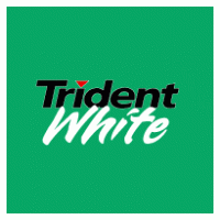 Trident White logo vector logo