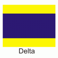 Delta Flag logo vector logo